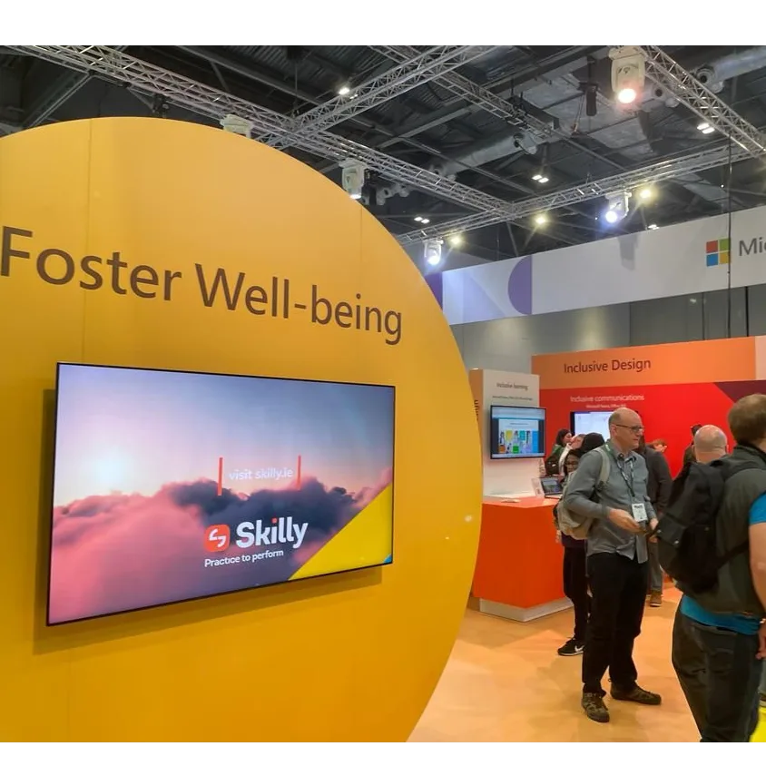 Fostering Wellbeing in schools with Microsoft Education at BETT Education show in London 2022